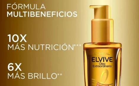 Aceite para el pelo anti frizz